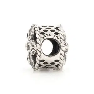 The Element Peacock Feather 5 charm silverbead TheElementPeacockFeather praan 2A0032