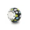 Black Polka dot 2 black_polkadot_Murano_bead_praan_10mu002+1