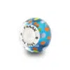 Blue Polka dot 2 blue polkadot Murano bead praan 10mu0011
