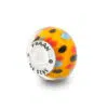 Yellow Polka dot 1 yellow_polkadot_Murano_bead_praan_10mu003+1