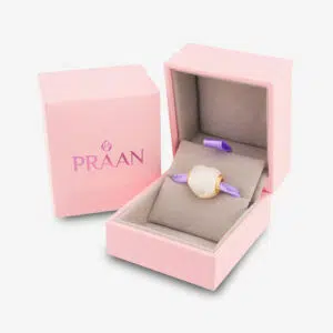 Gold Reminder Heart 15 Gold Reminder Mother Of Pearl Charm praan 11mops0297