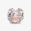 Kana 2 Kana-Peach pink-glass-heart-bead-praan_SN003+1