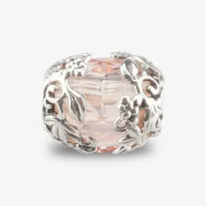 Kana 11 Kana-Peach-pink-glass-heart-bead-praan_SN003+5