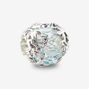 Sinee-Tropical-blue-glass-heart-bead-praan_SN002+3