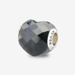 Dark Blue-Tiger-Eye-praan-heart-charm-12st032+3