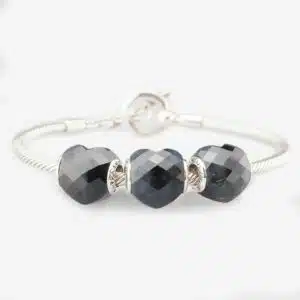 Dark Blue Tigers Eye Heart Charm 11 Dark Blue Tiger Eye praan heart charm 12st0325