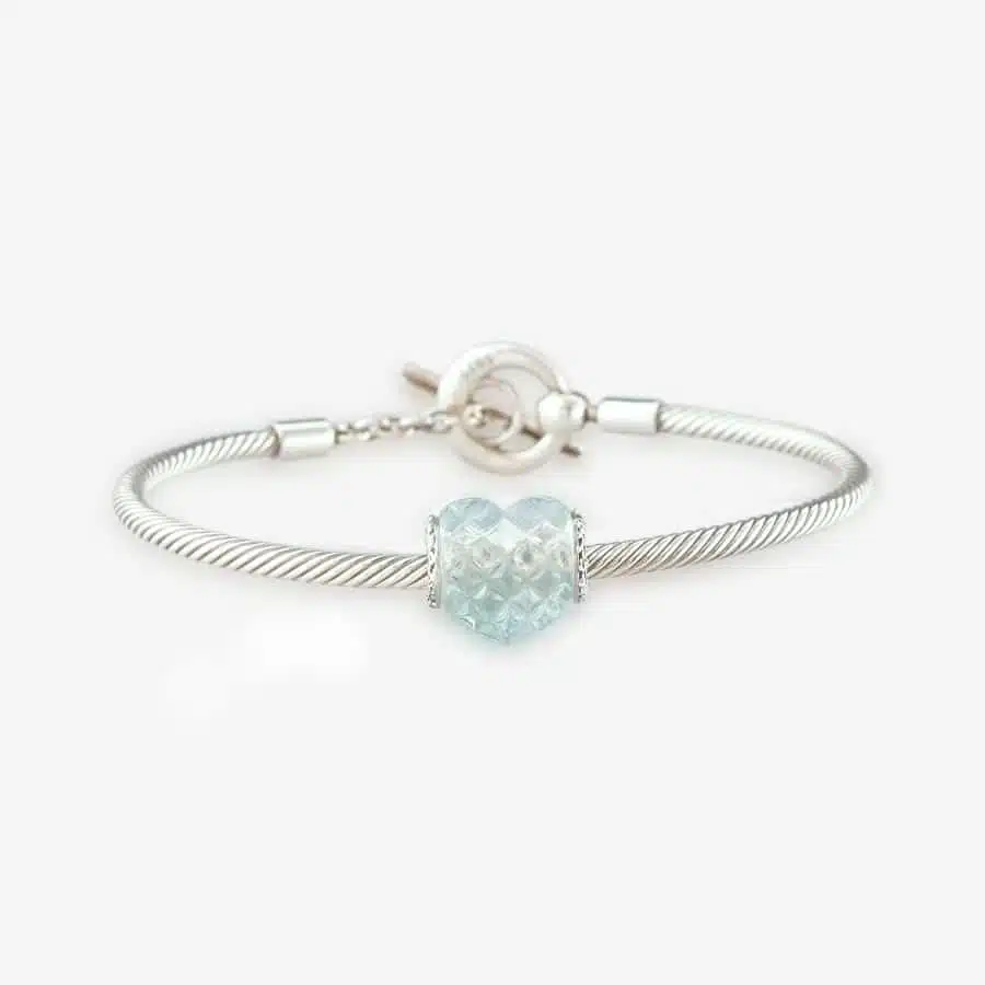 Audrey Heart Charm 7 Crystalline-Retro-Audrey-Heart-charms-praan-3BC010+5