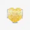 Grace Heart Charm 1 Crystalline-Retro-Grace-Yellow-Heart-charms-praan-3BC009+1