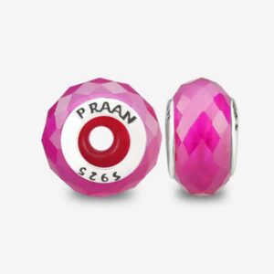 Pink Ruby Synthetic Stopper Charms - Image 3