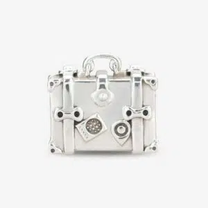 Vintage Suitcase Charm 15 Vintage Suitcase-praan-charm-1B025-3