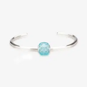 Ocean Blue Studded Pin Pyramid Crystalline Charm 11 Ocean Blue Studded-Pin-Pyramid-Crystalline-praan-charm-3BC012-5