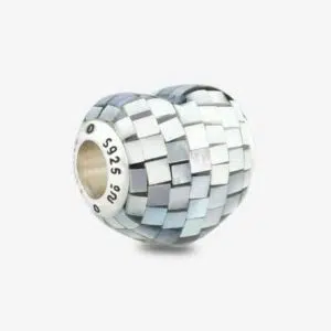 Blue Steel Mother Of Pearl Heart Charm 10 Blue-Steel-Mother-Of-Pearl-Heart-Charm-praan-11mops038+2
