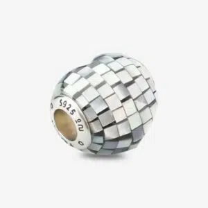 Blue Steel Mother Of Pearl Heart Charm 12 Blue-Steel-Mother-Of-Pearl-Heart-Charm-praan-11mops038+4