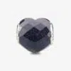 Faceted Blue Goldstone Heart Charm 1 Faceted Blue Goldstone Heart Charm-praan-12st052-1