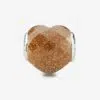 Shimmering Faceted Goldstone Heart Charm 2 Shimmering Faceted -Goldstone-Heart-charm-praan-12st051-1