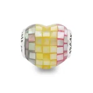 Mosaic Belgian Flag Mother Of Pearl Heart Charm-praan-11mops024-1