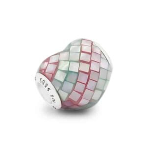 Mosaic Christmas Mother of Pearl Heart-praan-11mops025-2
