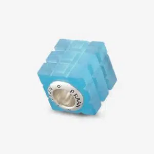 Bluebird Cats Eye Glass Rubix Cube Charm 9 Bluebird-Cats-Eye-glass-Rubix-Cube-Charm-Praan-SCEG004-6