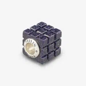 Liberty Blue Gold Stone Rubix Cube Charm 9 Liberty-Blue-Gold-Stone-Rubix-Cube-Charm-Praan-SCEG005-1