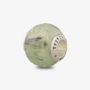 Faceted Prehnite Quartz Charm 8 Faceted-Prehnite-Quartz-praan-charm-12st065-1