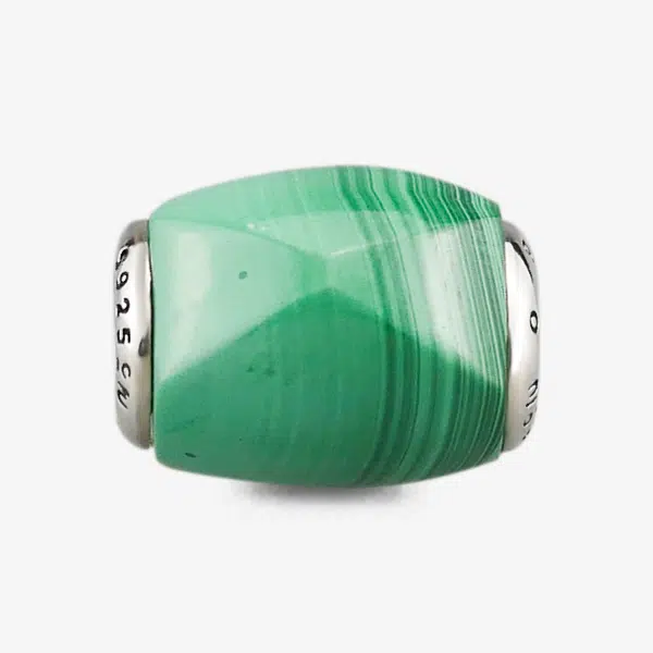 Malachite Heart Charm-05 5 Malachite-Heart-praan-charm-12st066-05-4