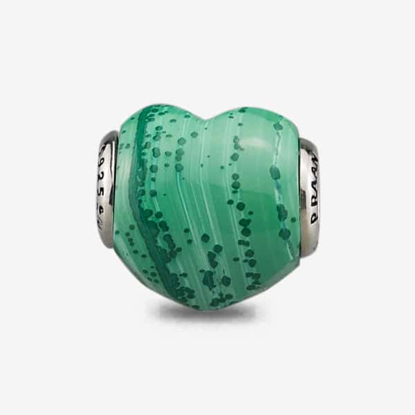 Malachite Heart Charm-06 4 Malachite-Heart-praan-charm-12st066-06-02