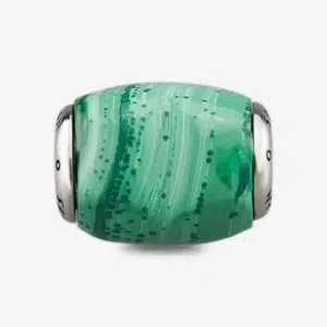 Malachite Heart Charm-06 8 Malachite-Heart-praan-charm-12st066-06-04