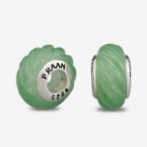 Green Aventurine Twisted Rope Stopper Charm - Image 3