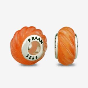 Sun-Orange-Cat -Eye-Twisted-Rope -Stopper- Charms-4SP027-3