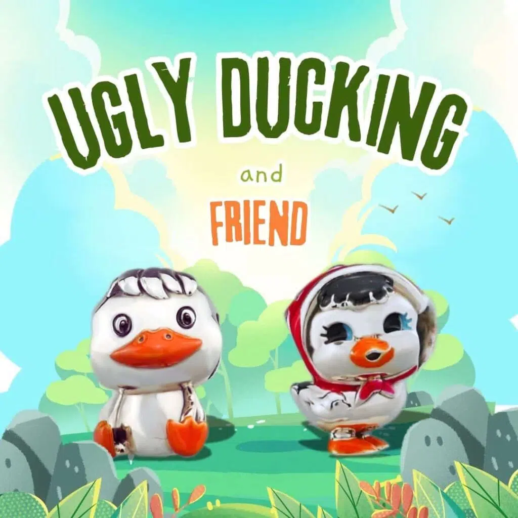 Ugly Duckling and Friend 1080 x 1080